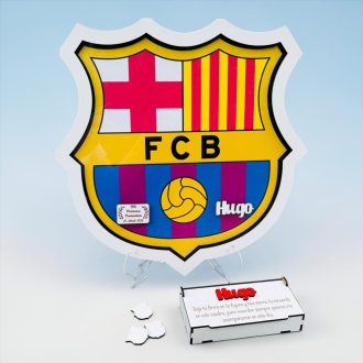 Cuadro firmas F C Barcelona personalizado