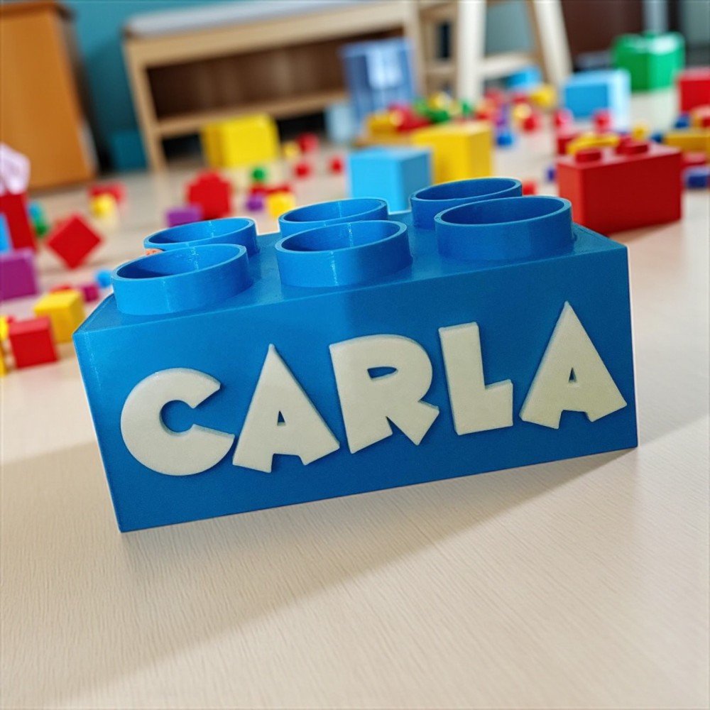 Lapicero Lego 3D personalizado - Imagen 3
