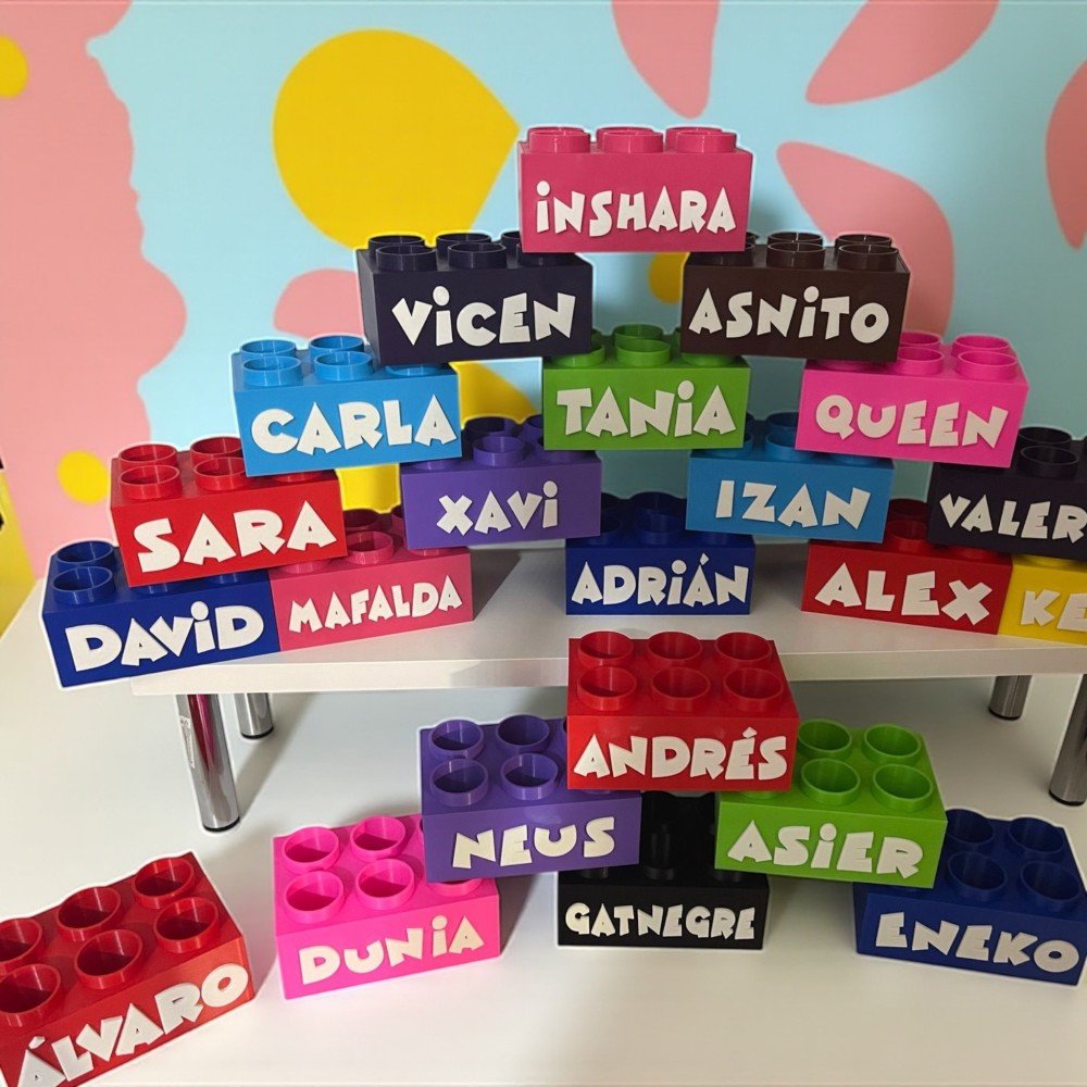 Lapicero Lego 3D personalizado