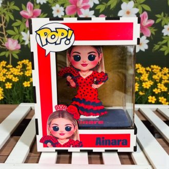 Funko Flamenco/Sevillana madera personalizado