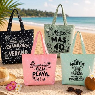 Tote Bag frases veraniegas