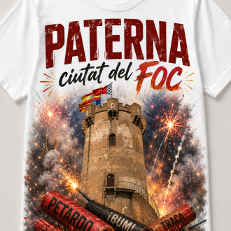 Camiseta Paterna Ciutat del foc