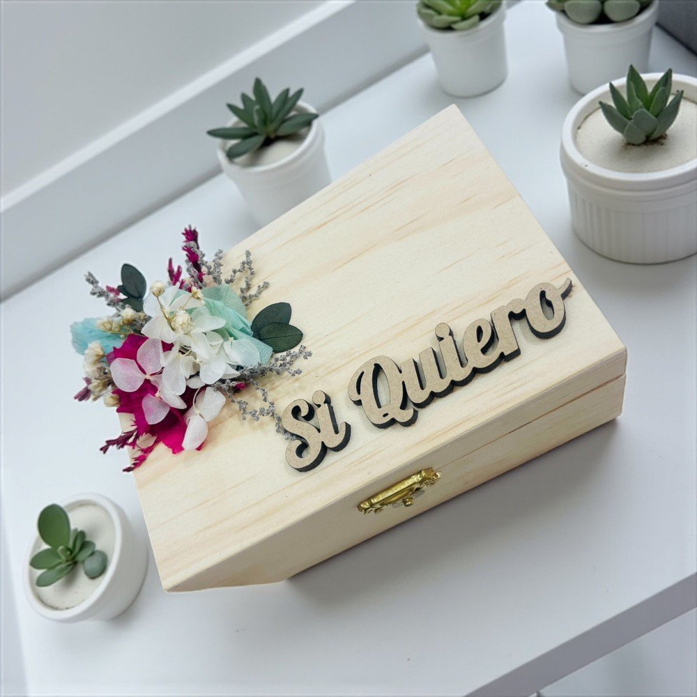 Caja arras personalizado
