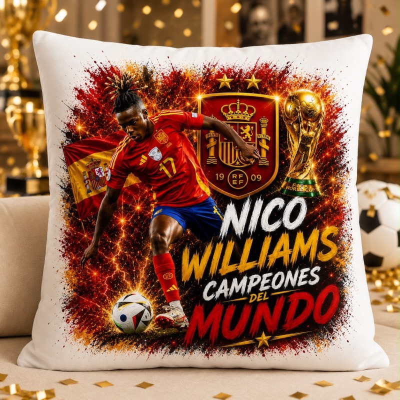 Cojín Jugadores España Mundial 2026 - Imagen 6