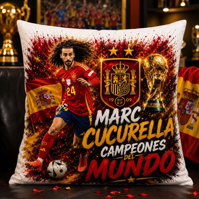 Cojín Jugadores España Mundial 2026 - Imagen 12