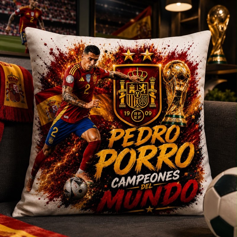 Cojín Jugadores España Mundial 2026 - Imagen 11
