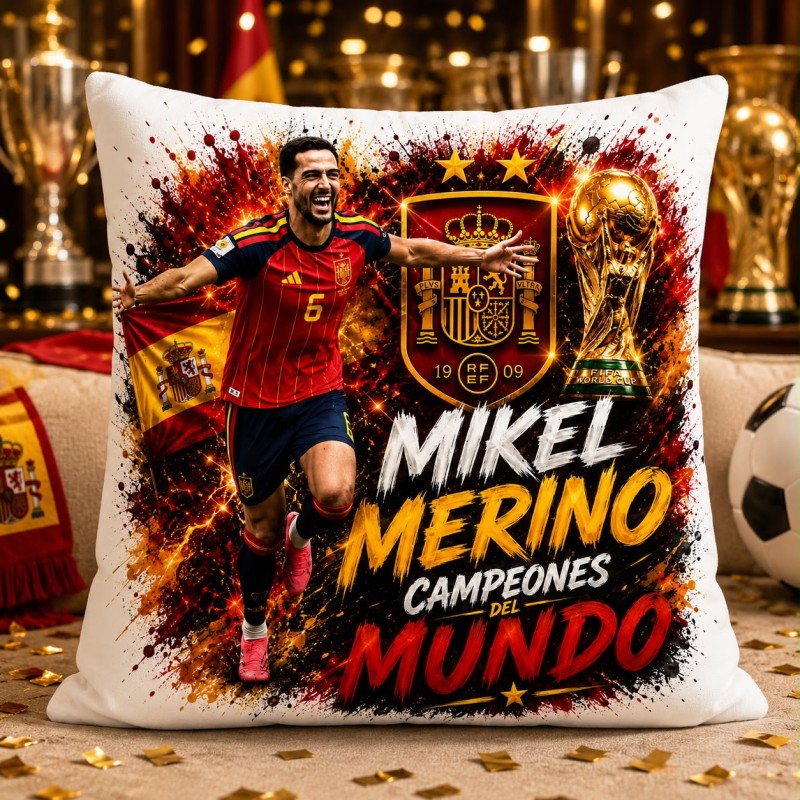 Cojín Jugadores España Mundial 2026 - Imagen 2