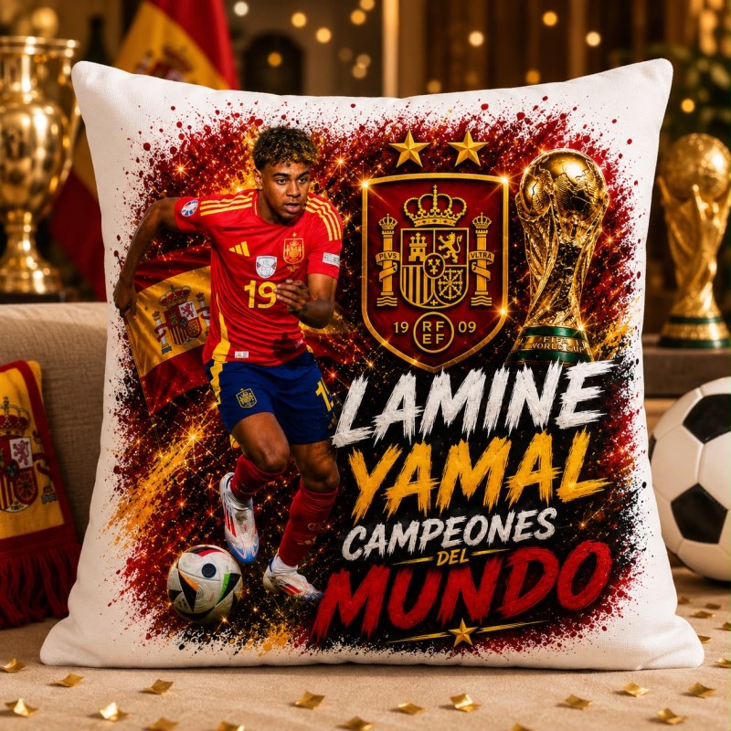 Cojín Jugadores España Mundial 2026 - Imagen 3