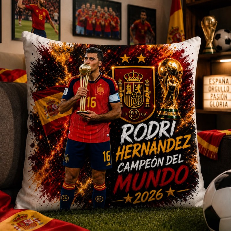 Cojín Jugadores España Mundial 2026 - Imagen 9