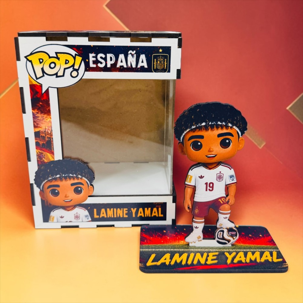 Funko madera Edición España Campeones del Mundo - Imagen 3