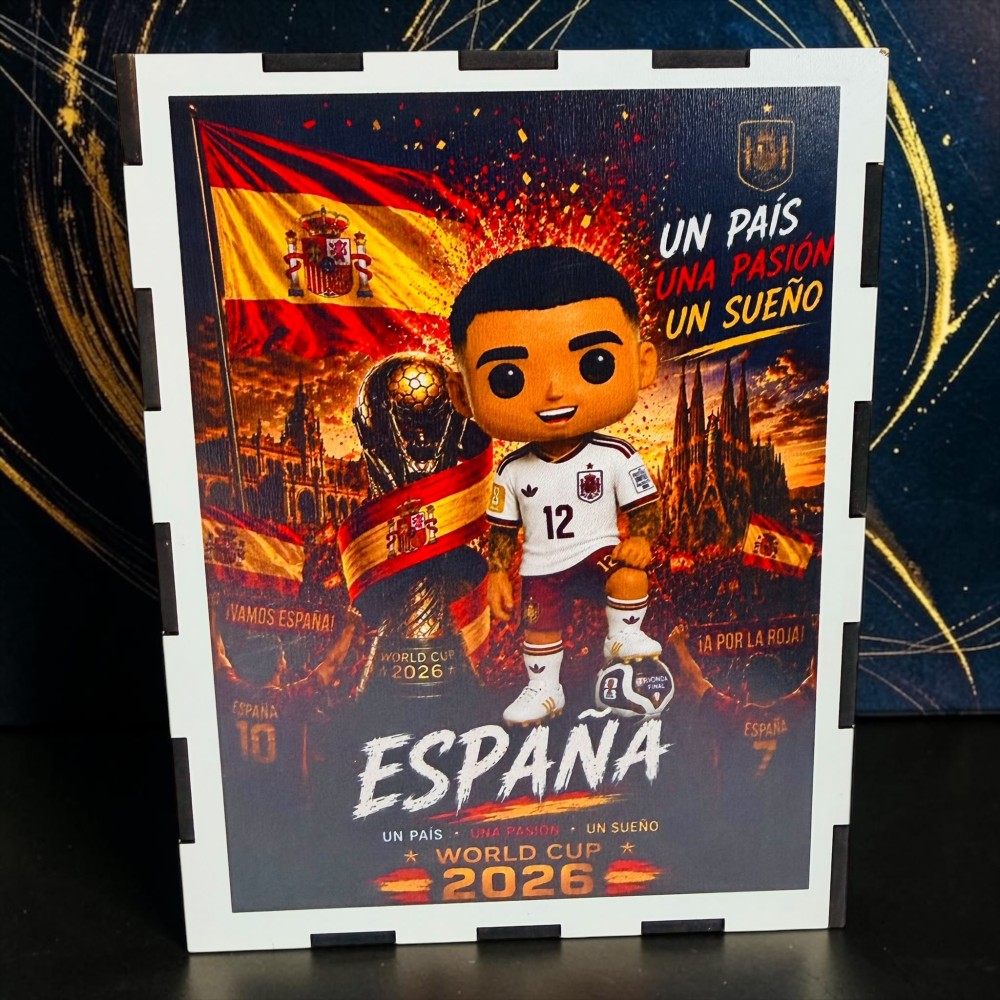 Funko madera Edición España Campeones del Mundo - Imagen 4
