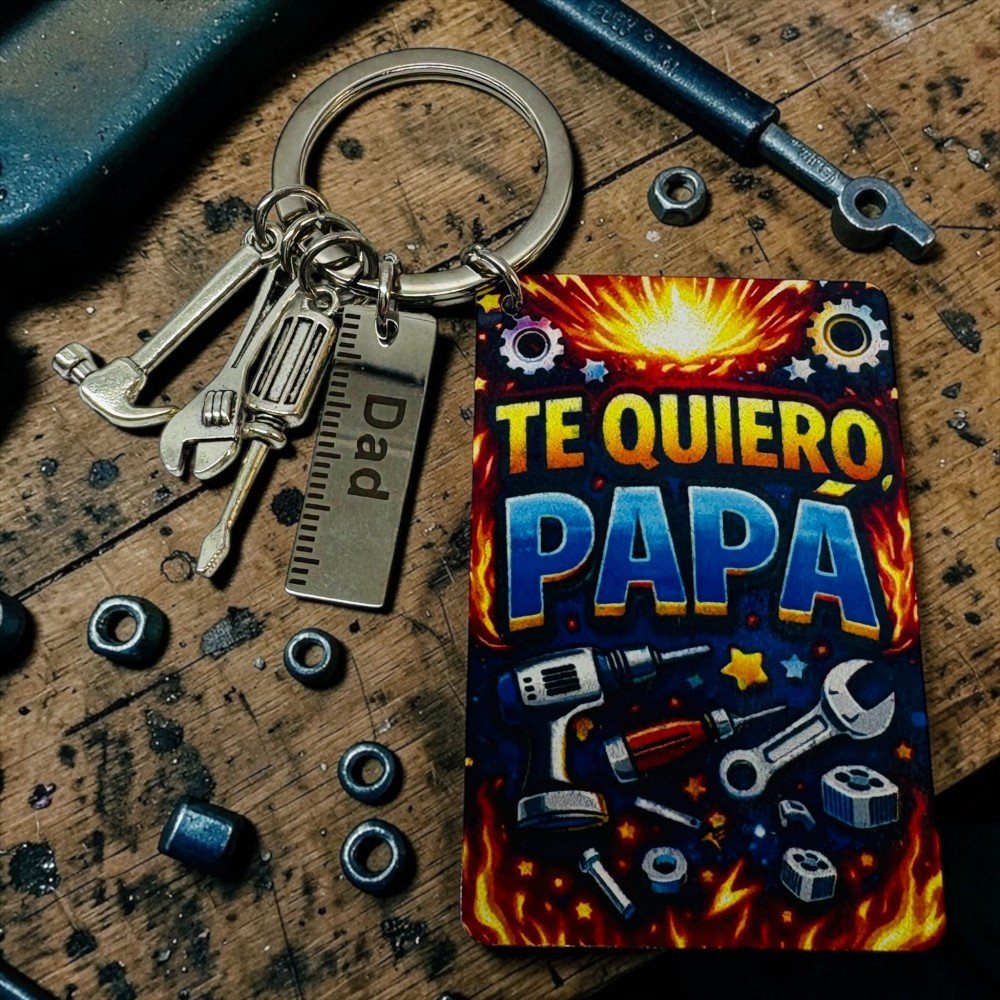 Llavero Herramienta Papá o Abuelo - Imagen 2