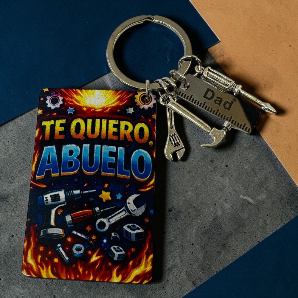 Llavero Herramienta Papá o Abuelo