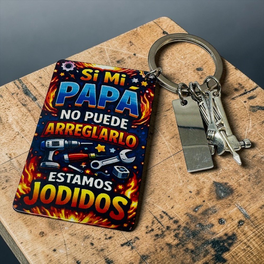 Llavero Herramienta Papá o Abuelo - Imagen 5