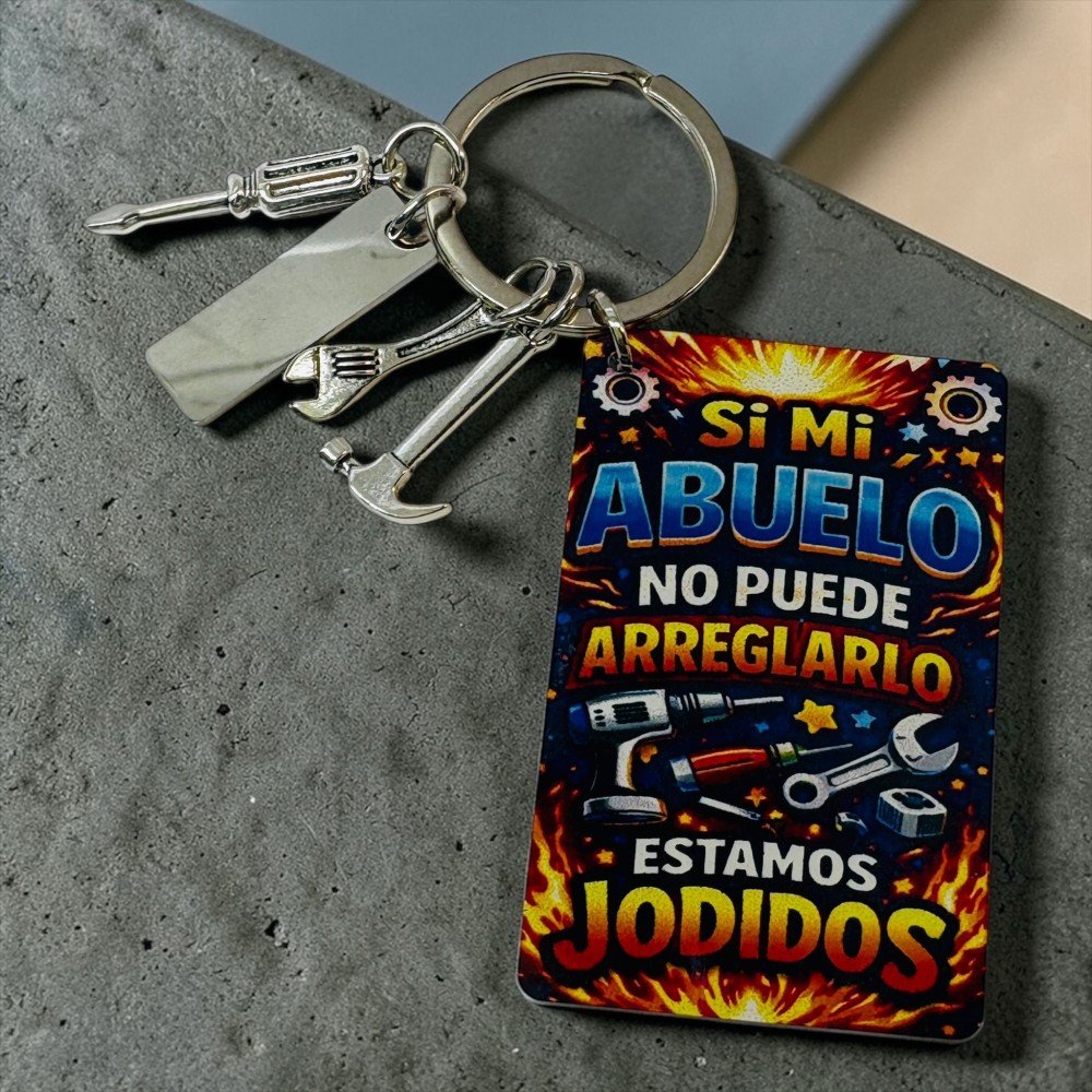 Llavero Herramienta Papá o Abuelo - Imagen 4