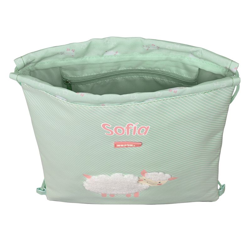 Mochila Saco Infantil Ovejita Personalizada - Imagen 4