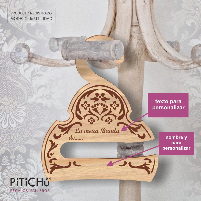 Percha para Banda texto PERSONALIZABLE para Reinas, Damas, Corte de Honor… - Imagen 3