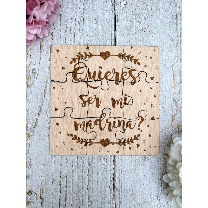 Puzzle ¿quieres ser mi padrino/ madrina? - Imagen 3