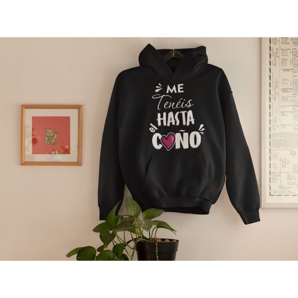 Sudadera o Camiseta Hasta el moño (con C)