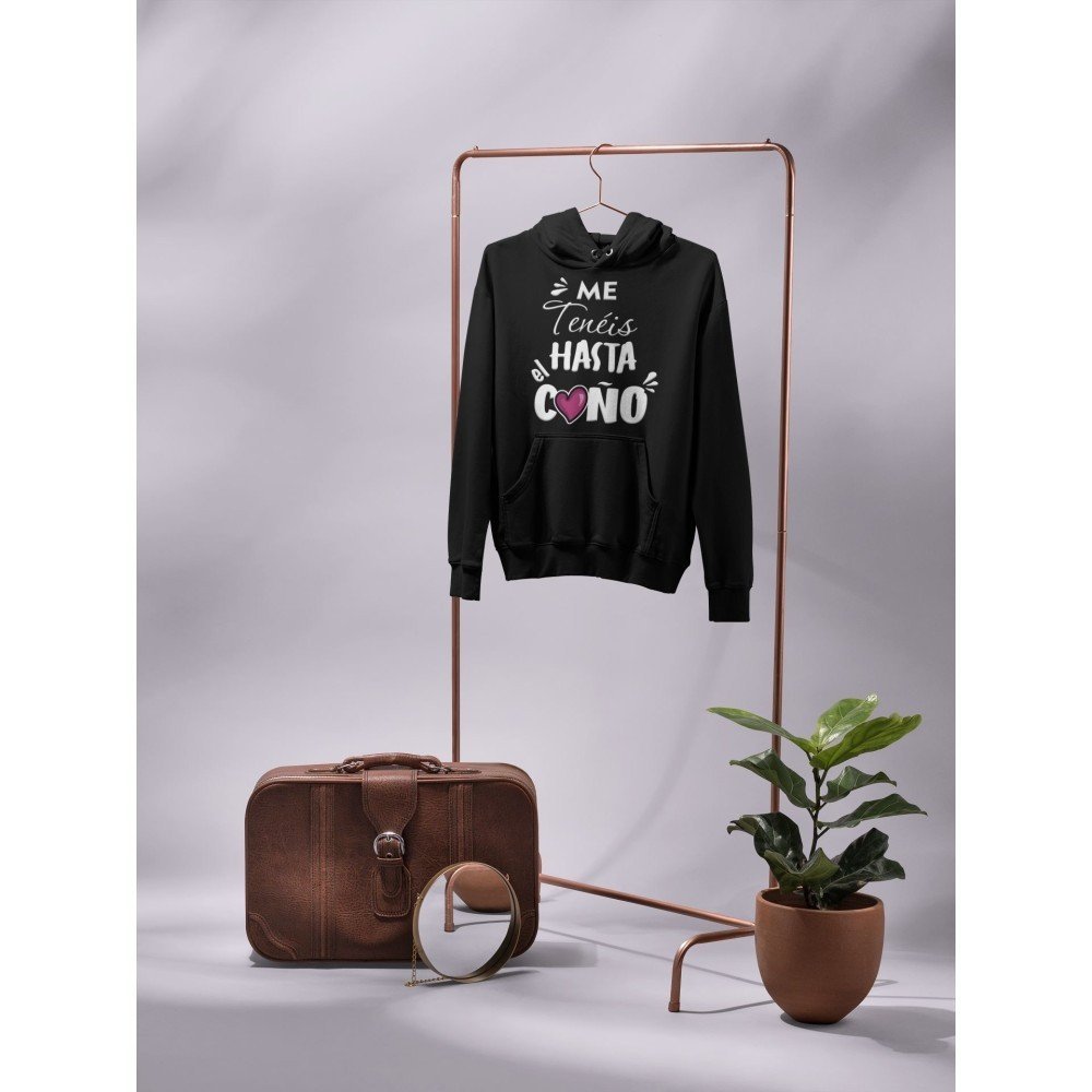 Sudadera o Camiseta Hasta el moño (con C) - Imagen 6