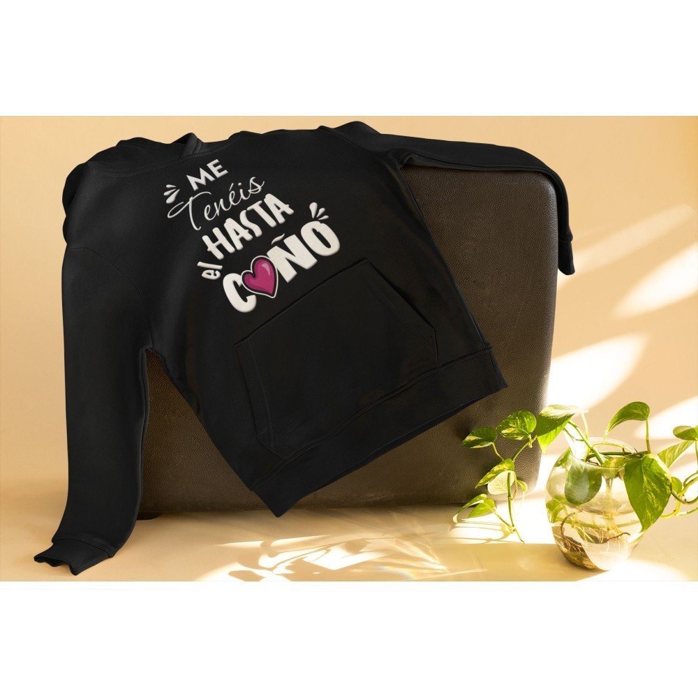 Sudadera o Camiseta Hasta el moño (con C) - Imagen 5