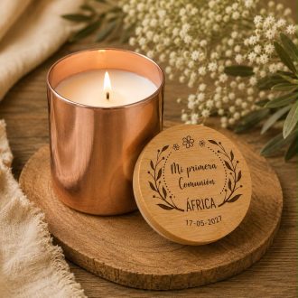 Vela rudyn personalizada