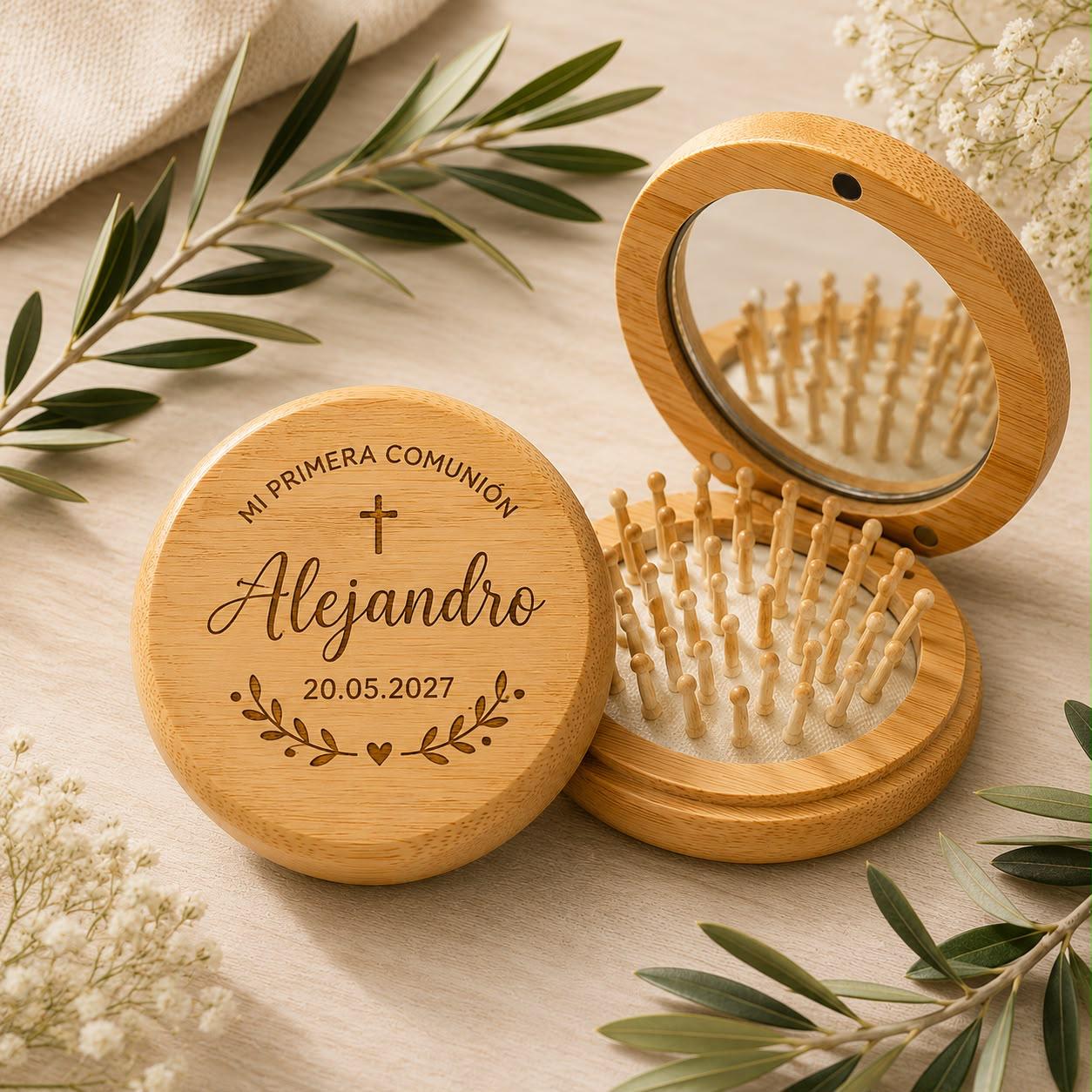 Cepillo con espejo personalizado - Imagen 4