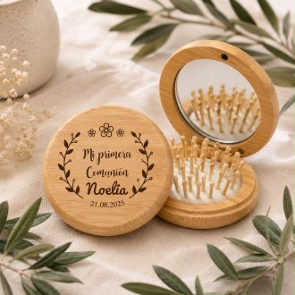 Cepillo con espejo personalizado