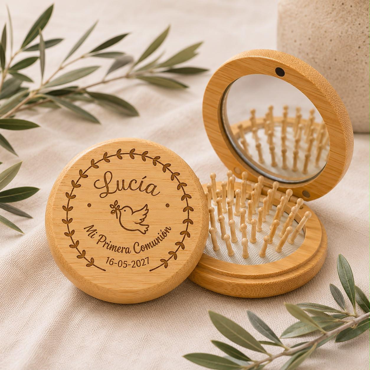 Cepillo con espejo personalizado - Imagen 3