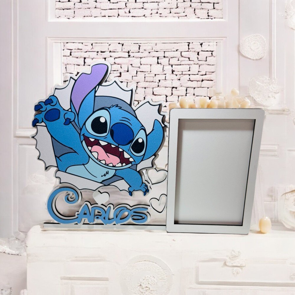 Porta foto Stitch personalizado - Imagen 2