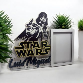 Porta foto Star Wars personalizado