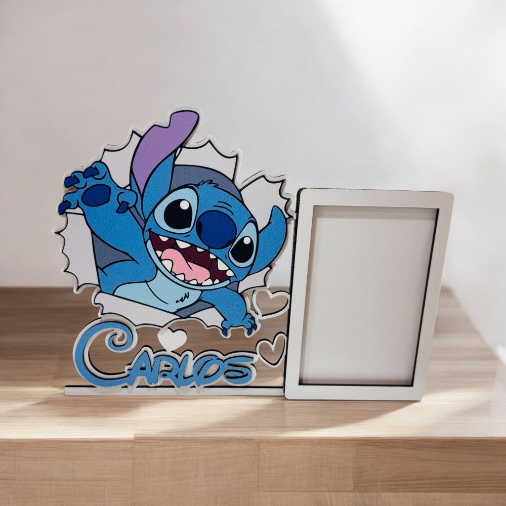Porta foto Stitch personalizado