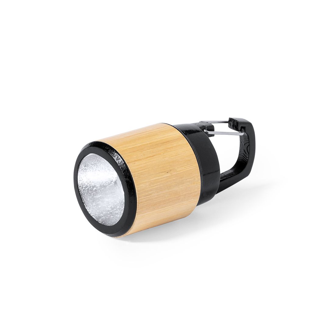 Llavero linterna forma tapón personalizado