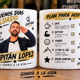 Taza Capitán López