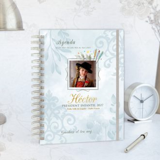 Agenda Presidente con foto enmarcada personalizada