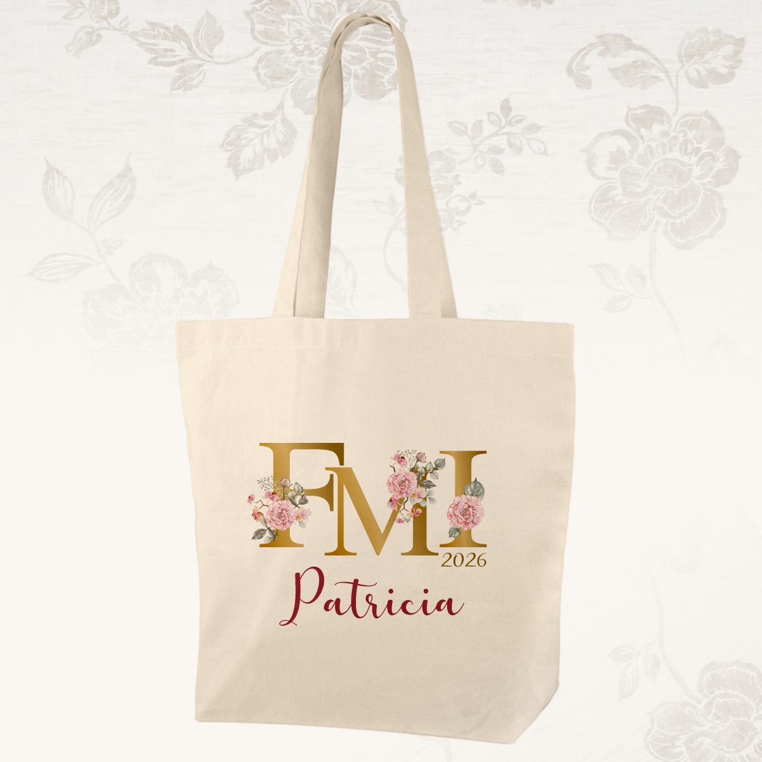 Bolsa Fallera Floral personalizada - Imagen 2