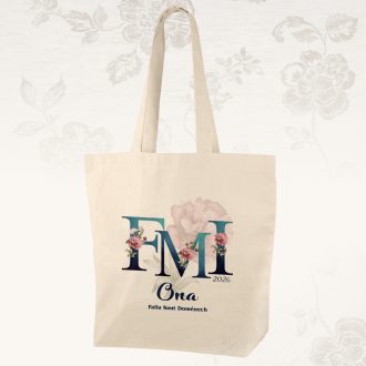 Bolsa Fallera Floral personalizada