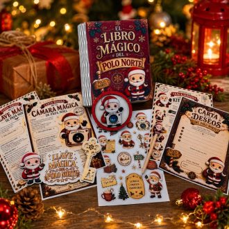 Kit Libro Mágico Papá Noel