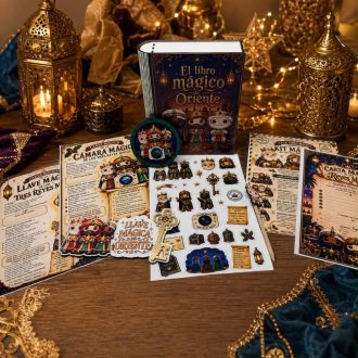 Kit Libro mágico de los tres Reyes magos