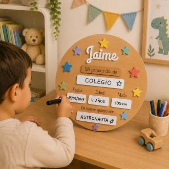Letrero estrellitas Vuelta al cole