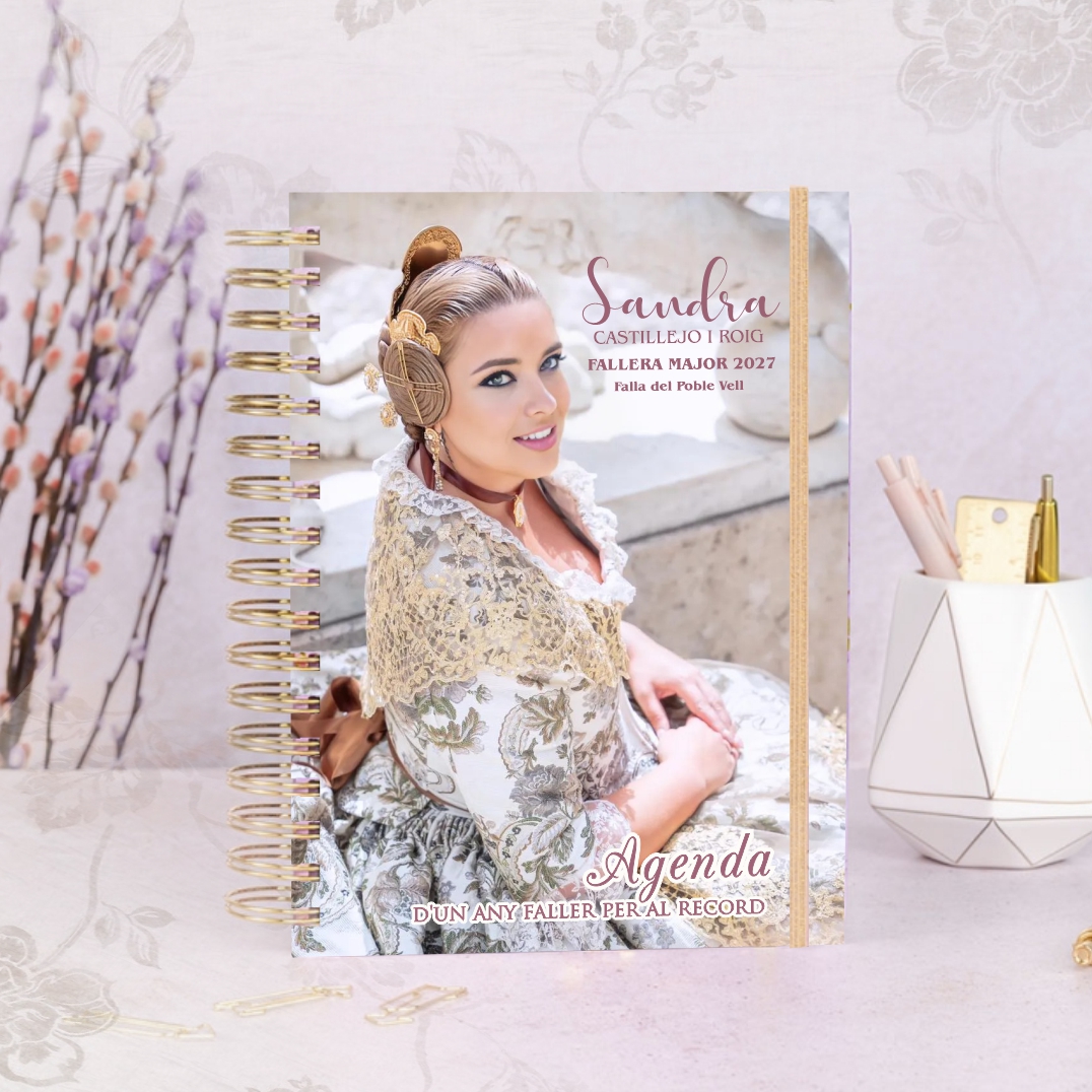 Agenda Fallera con foto personalizada - Imagen 2