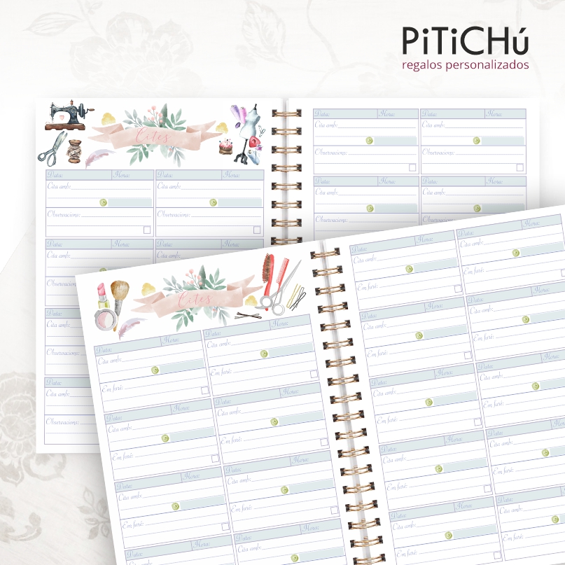 Agenda Fallera con foto personalizada - Imagen 4
