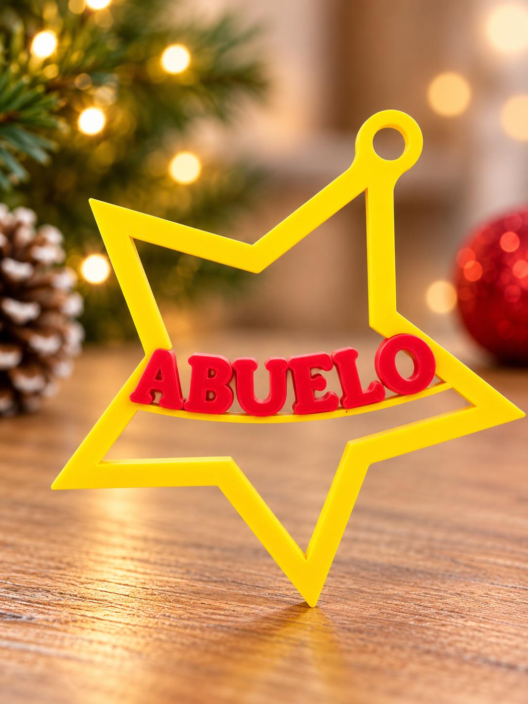 Bola estrella personalizada