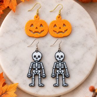 Pendientes 3D Halloween