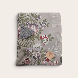 Neceser tela fallera Gris