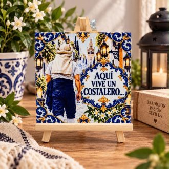 Azulejo aquí vive un cofrade
