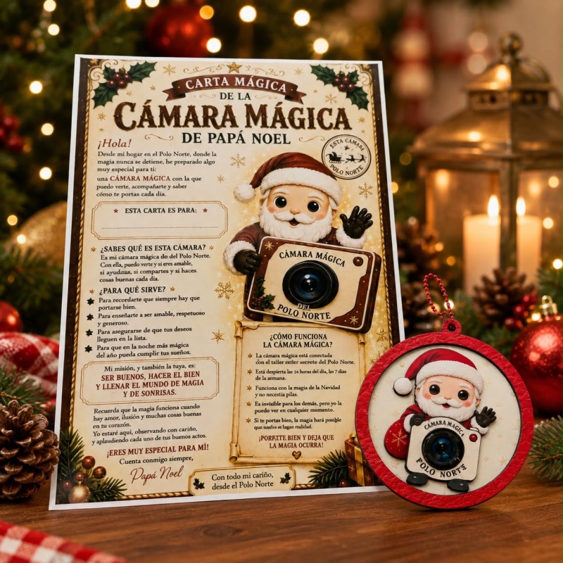 Cámara Mágica Papa Noel - Imagen 2