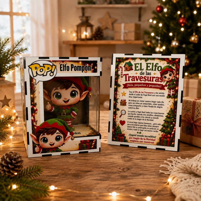 Funko Elfo o Elfa navidad - Imagen 3