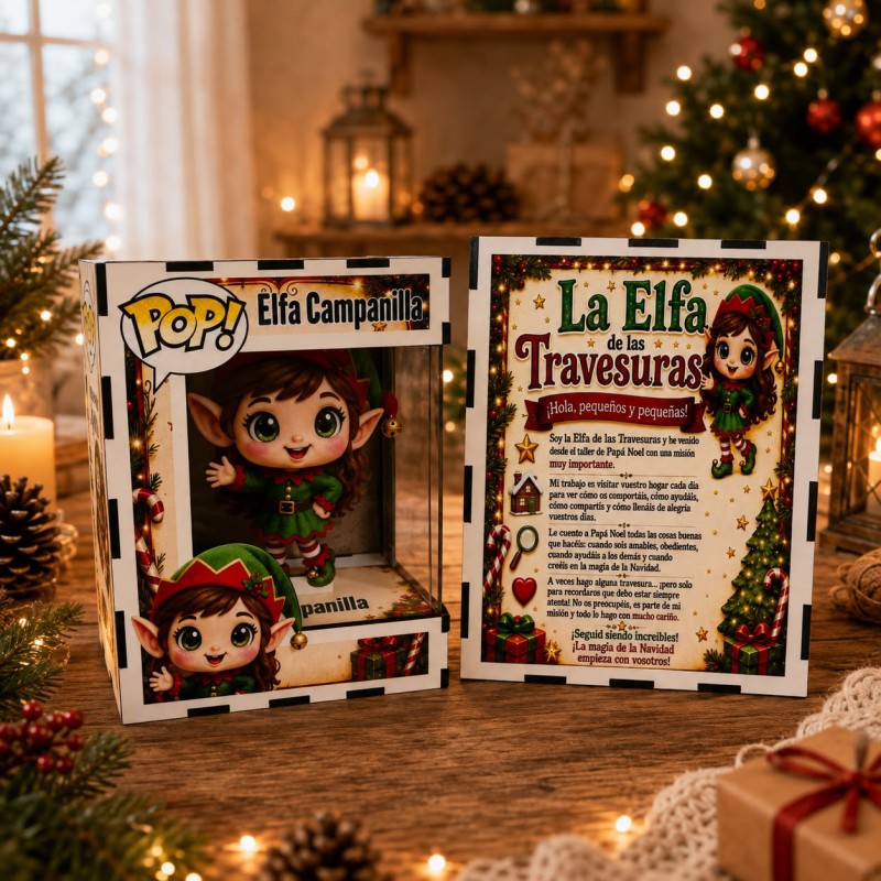 Funko Elfo o Elfa navidad - Imagen 4