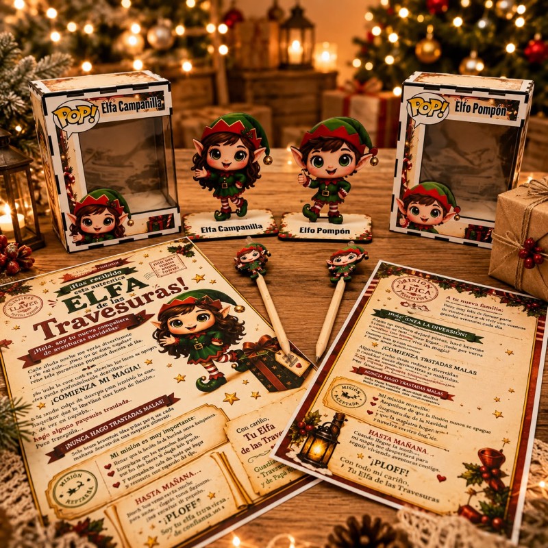 Funko Elfo o Elfa navidad - Imagen 5